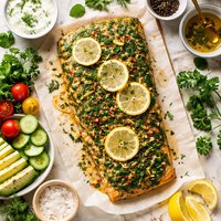 Herbed Salmon Fillet