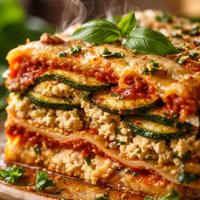 Herbed Tofu Lasagna with Zucchini