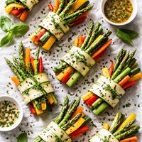 Herbed Vegetable Bundles