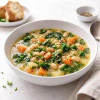 Herbed Vegetable White Bean Soup