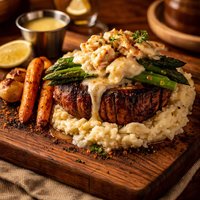 Hereford House Steak Oscar