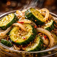 Heritage Bread and Butter Pickle Pickled Cucumber and Onions