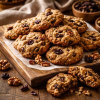 Hermit Cookies W Raisins and Nuts