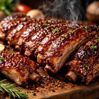 Hickory Smoked Bbq Baby Back Ribs