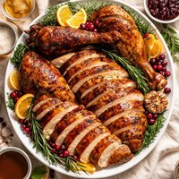 Hickory Smoked Bourbon Turkey