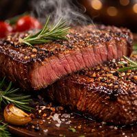 Hickory Smoked New York Steaks