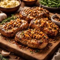Hidden Goodness Pork Chops