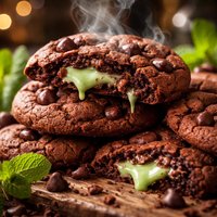 Hidden Mint Cookies