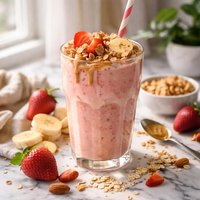 High Calorie Fruit Smoothie