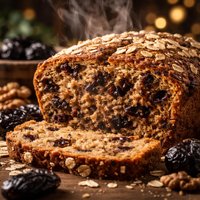 High Fiber Prune Bread