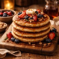 High Fiber South Beach Pancakes