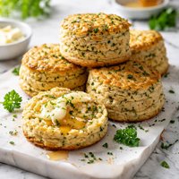 High Rise Herb Biscuits