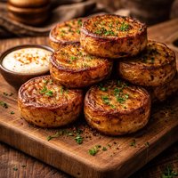 Hockey Puck Potatoes