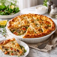 Hoender Pastei Boer Chicken Pie