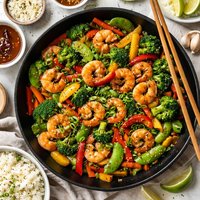 Hoisin Shrimp Stir Fry