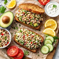 Hold the Mayo Tuna Salad Sandwich