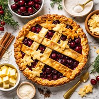 Holiday Cherry Pie