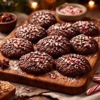 Holiday Chocolate Butter Cookies