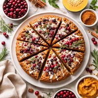 Holiday Cranberry Pumpkin Cake