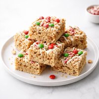 Holiday Rice Crispy Toffee Treats