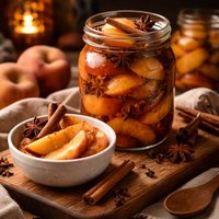 Holiday Spiced Peaches