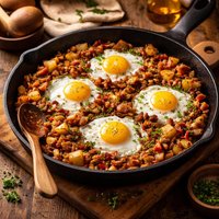 Home Fries Eggs Stove Top Casserole