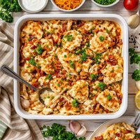 Home on the Ranch Chicken and Pierogi Casserole Rsc