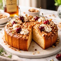 Homemade Amaretto Cake
