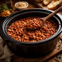 Homemade Baked Beans in the Crock Pot