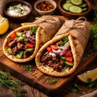 Homemade Beef Gyro