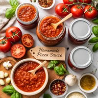 Homemade Canned Pizza Sauce