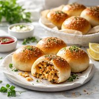 Homemade Chicken Buns