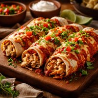 Homemade Chicken Cheese Enchiladas