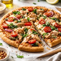 Homemade Chicken Pizza