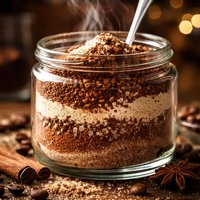 Homemade Coffee Mix in a Jar