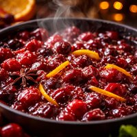 Homemade Cranberry Sauce Cranberry Fruit Conserve