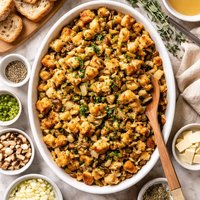 Homemade Crock Pot Stuffing