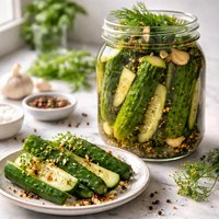 Homemade Cucumber Pickles