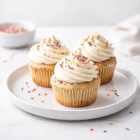 Homemade Funfetti Cupcakes