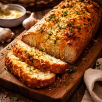 Homemade Garlic Cheddar Cheese Bread