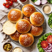 Homemade Hamburger Buns
