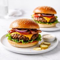 Homemade Hamburgers