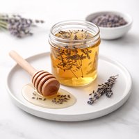 Homemade Lavender Honey
