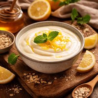 Homemade Lemon Yoghurt