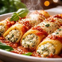Homemade Manicotti