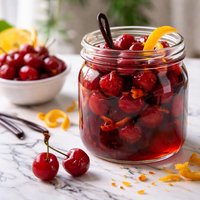 Homemade Maraschino Cherries