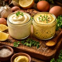 Homemade Mayonnaise 2 Ways