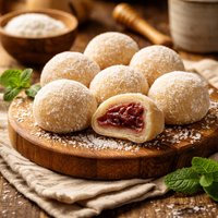 Homemade Mochi Balls