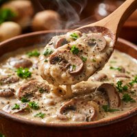 Homemade Mushroom Cream