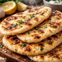 Homemade Naan